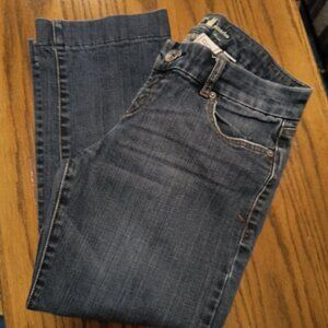 Women's Los Angeles Capri Medium Wash Stretch Jeans 29 Barely Worn